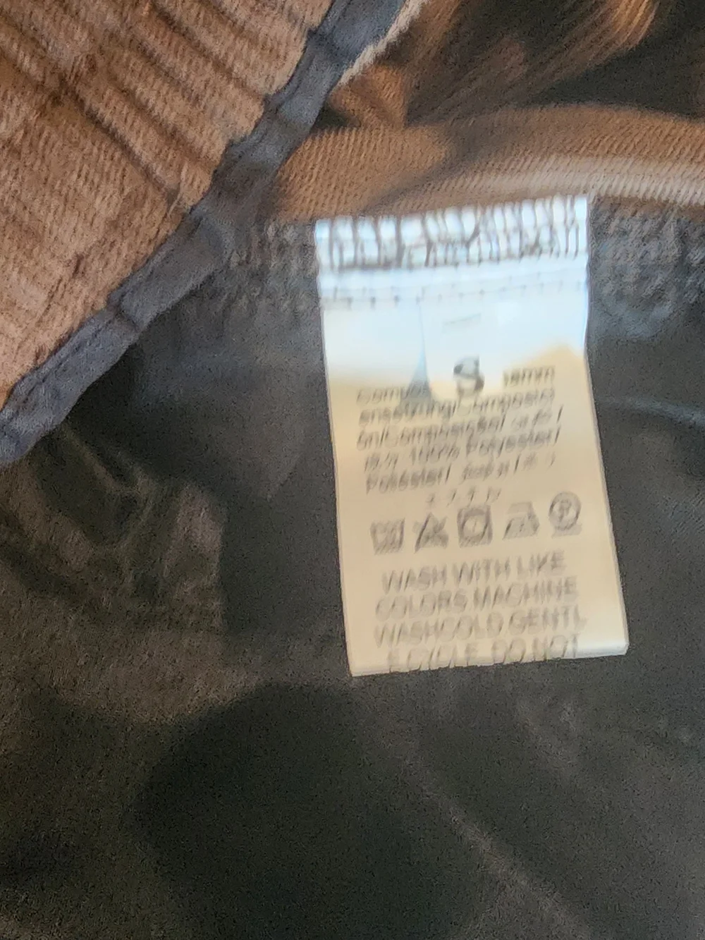 SHEIN casual corduroy